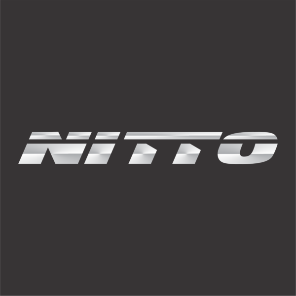 10" Nitto Chrome Decal