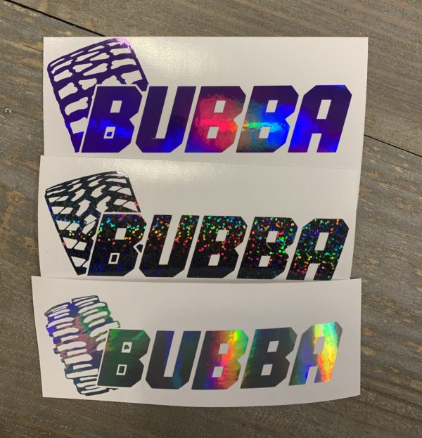 BUBBA DECALS | Bad Bass Designs