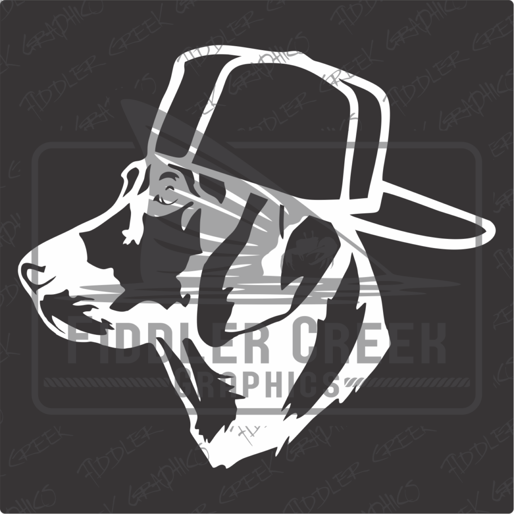 hound-dog-with-hat-decal-bad-bass-designs