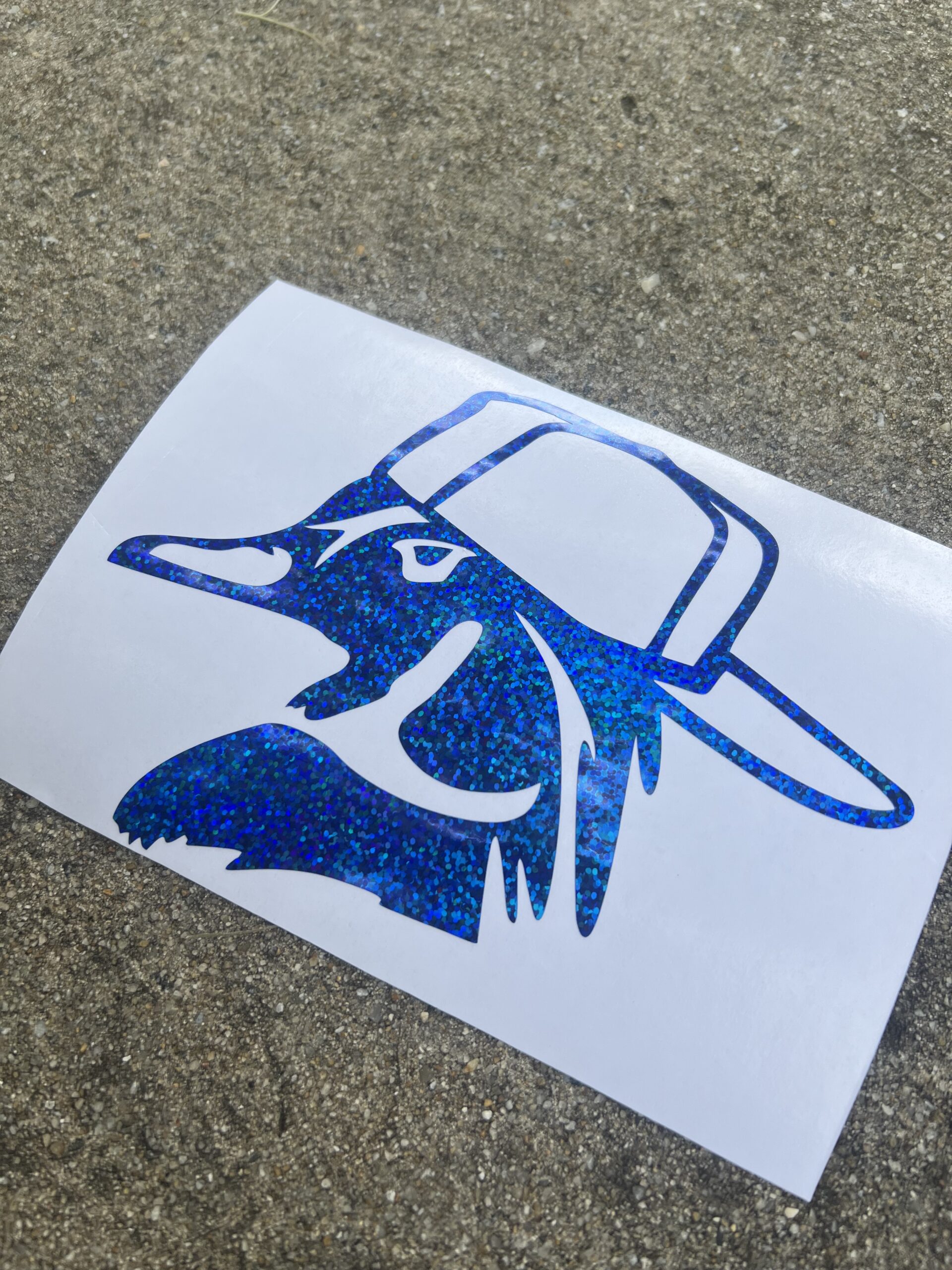 duck head decals for trucks