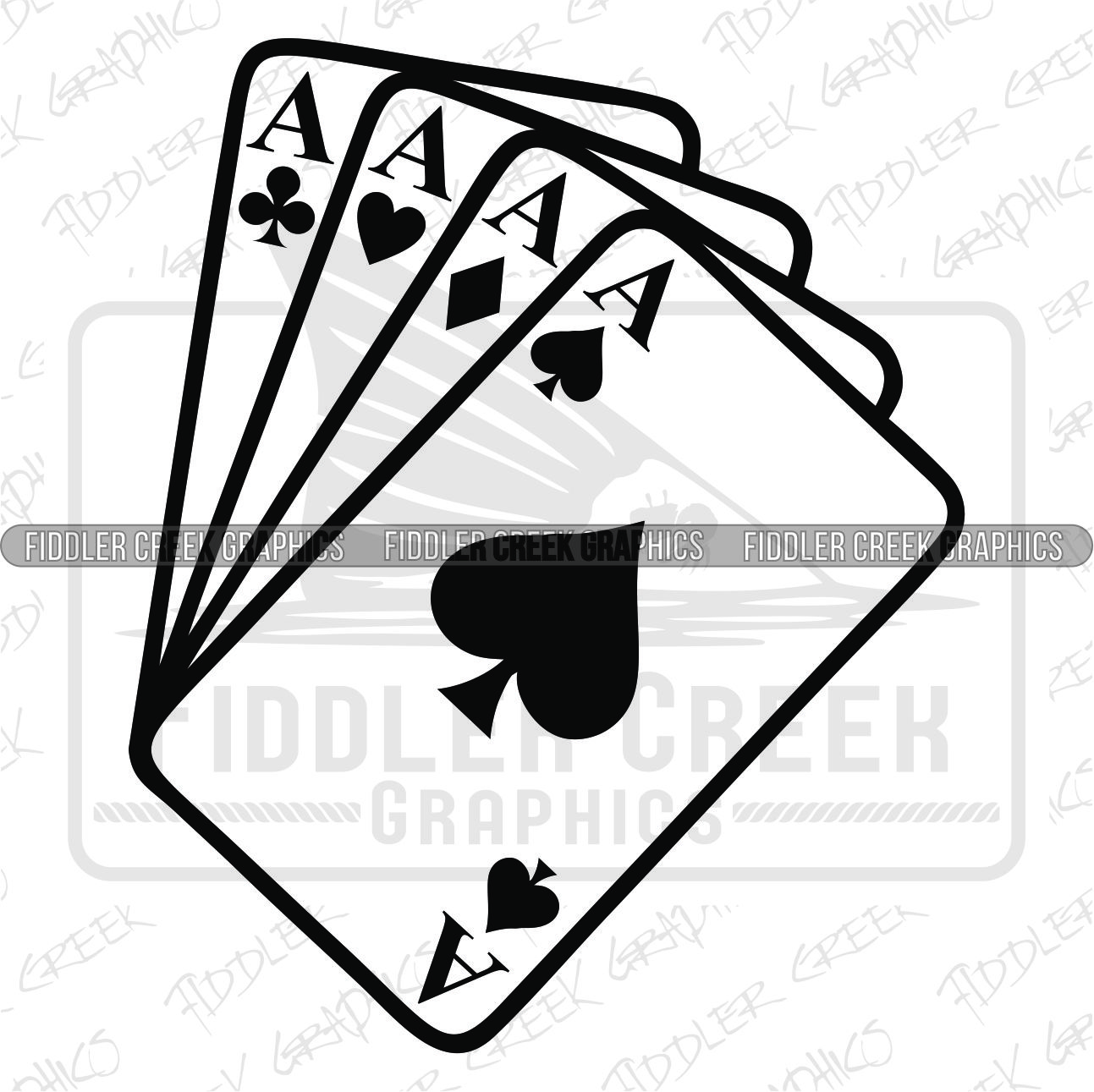 Ace Of Spades Decal | Bad Bass Designs