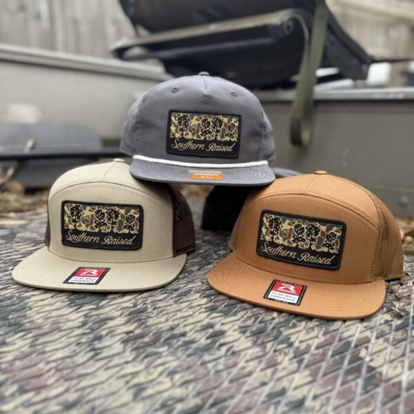 Southern Raised Cypress Scene 5 Panel and Rope Hats WITH FREE RANDOM LANYARD