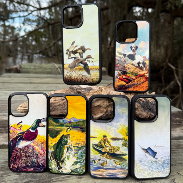 Iphone Vintage Outdoors Print Cases