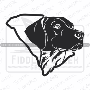 Chrome GSP SC NO DUCK 10" Decal