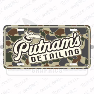 Putnams Detailing Plate