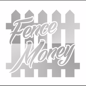 White Plate Chrome Fence Money Design