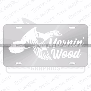 Chrome Plate Pearl White Mornin Wood Design