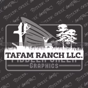 TAFAM RANCH Treestand 30" Decal